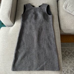 Ann Taylor Grey Textured Dress